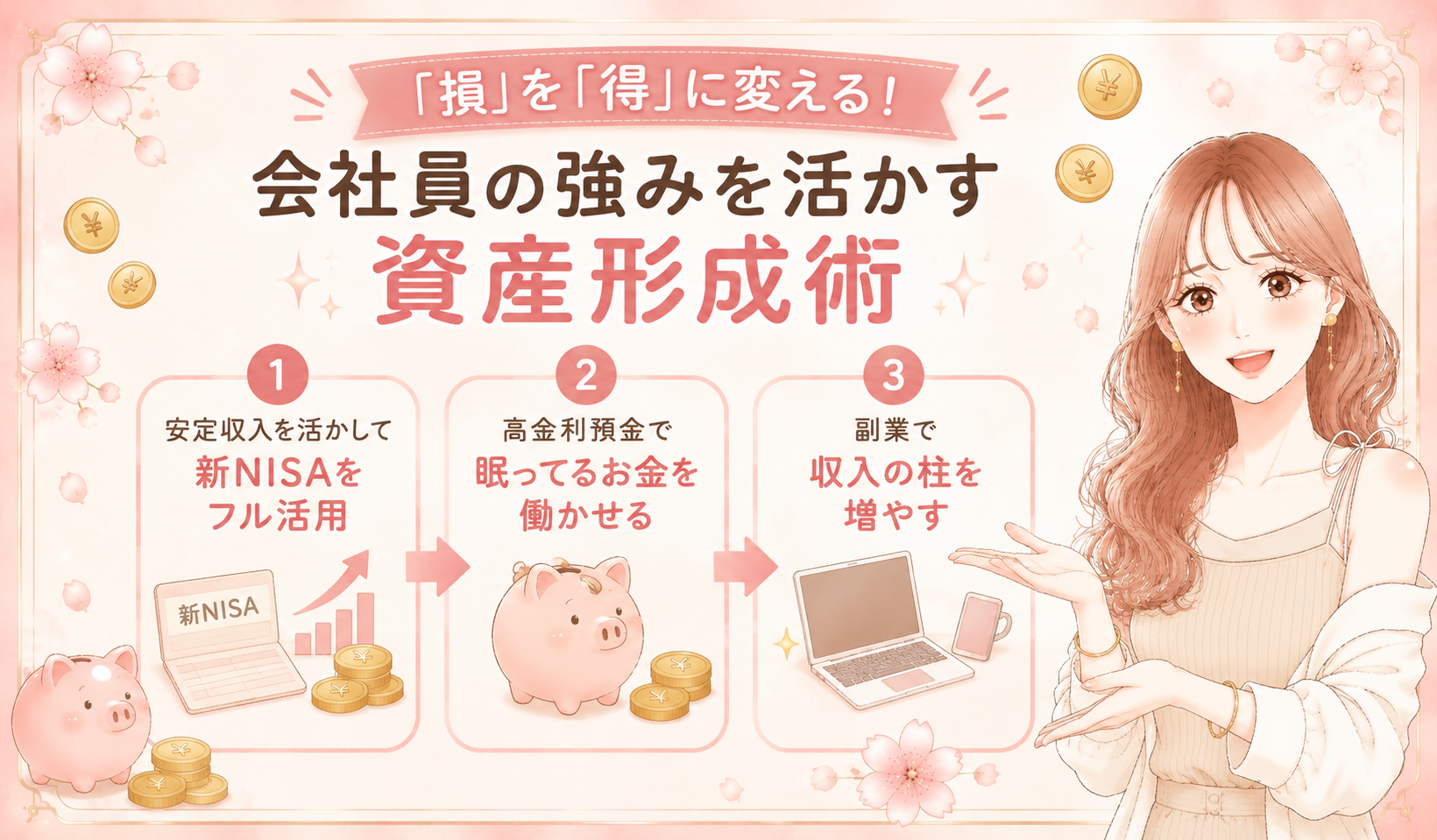 【9割が知らない】サラリーマンが損してるお金のこと🤫会社員でも賢く資産3000万貯める方法!