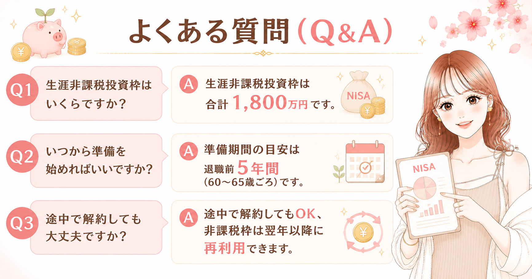 【NG行動も!】NISAの終わり方で人生が変わる!最高の人生を叶える出口戦略4選